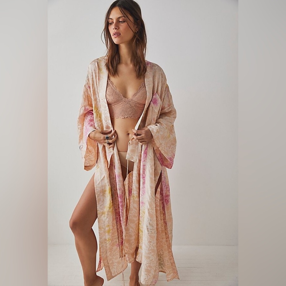 Free People Multicolor Tie-Dye Robe - Picture 2 of 9